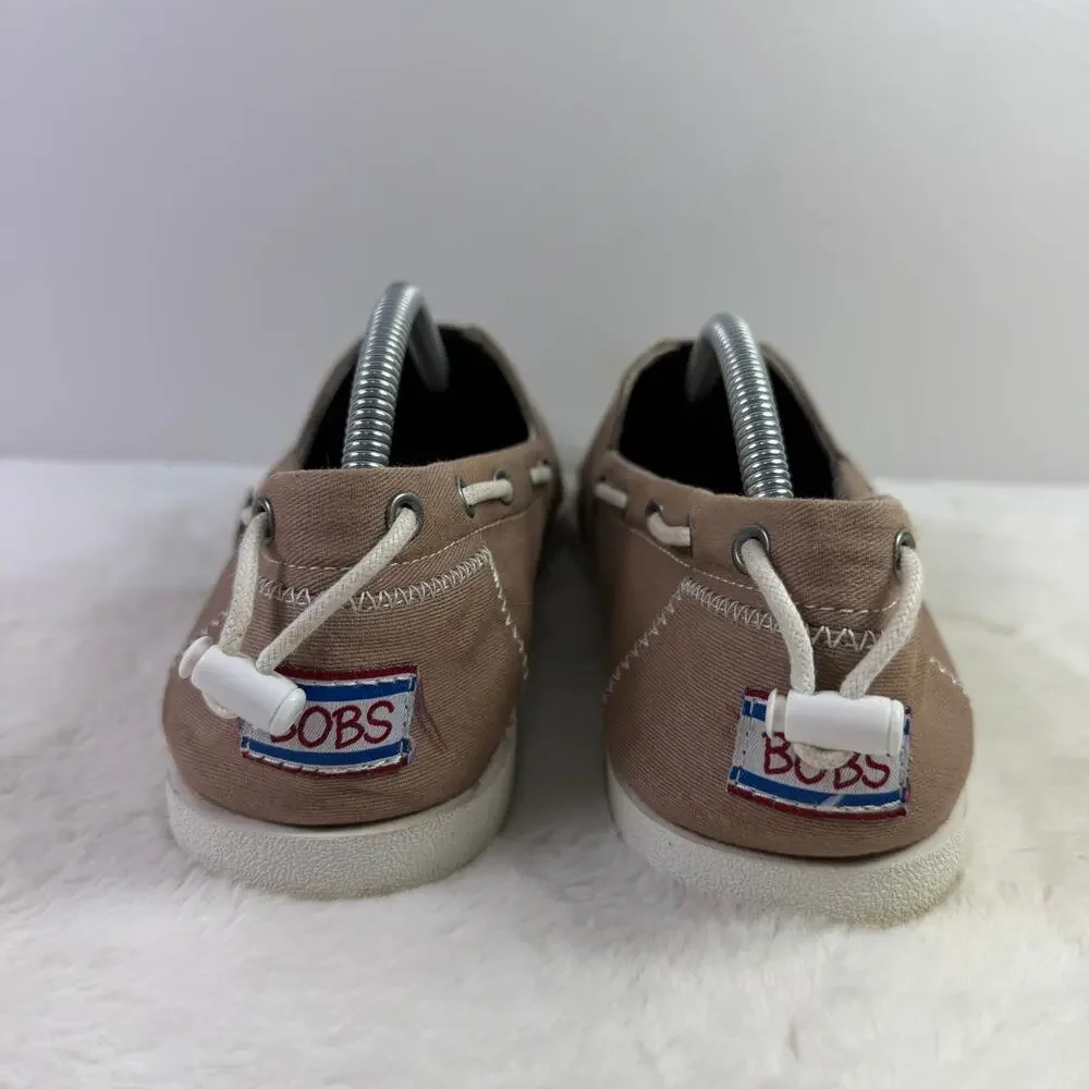BOBS from Skechers Slip-On Shoes – Women’s Size 12 – Brown/Taupe – Memory Foam